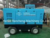 מדחס אוויר בורג דיזל נייד 18bar